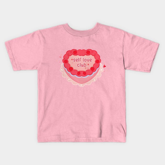 Self love club Kids T-Shirt by Matisse Studio